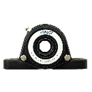NG waterproof pillow block bearing SF2 Ø20, 2-bolt, open cover