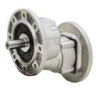 Hydromec 211A, 1 trins tandhjulsgear, 6,22:1, indgang 63B14, afgang 71B14, aluminium