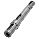 Hydro-Mec 030 aksel Ø14x25 mm dobbelt, Stål