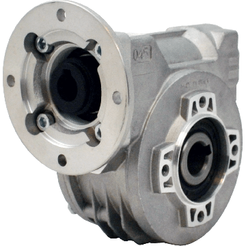 Hydro-Mec 045, snekkegear Ø18 hulaksel, 70:1, indgang 56B14, aluminium