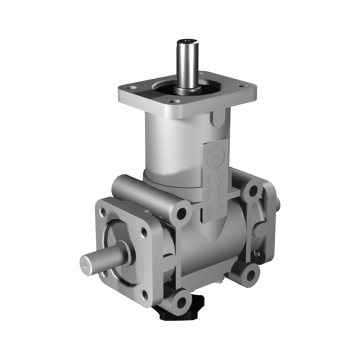 Poggi vendegear 2023, R1:1, D1/2, Ø19h7, 3-vejs, Aluminium