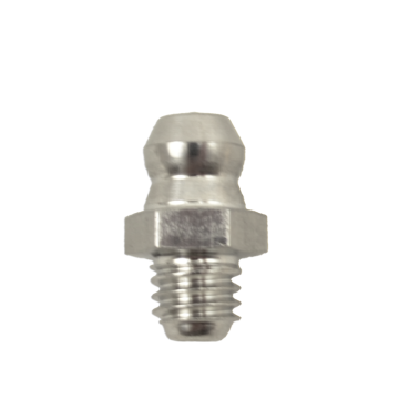 NG grease nipple M6x1, straight, stainless steel
