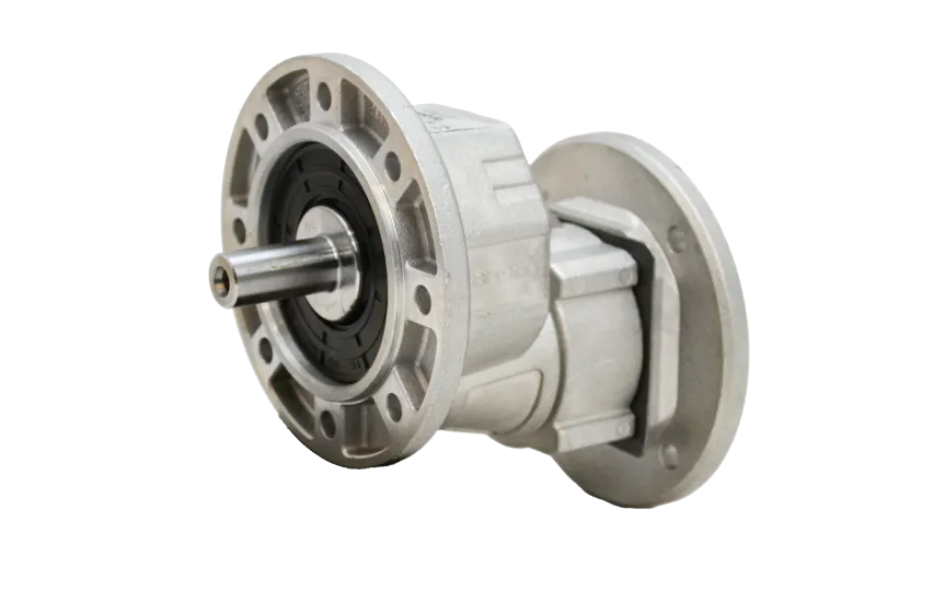 Hydromec 211A, 1 trins tandhjulsgear, 6,22:1, indgang 63B14, afgang 71B14, aluminium