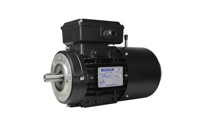 Busck AC motor T3AB63A-4HM, 0,12kW, 1350RPM, B14 8-hole flange, 230/400, 50 Hz,
