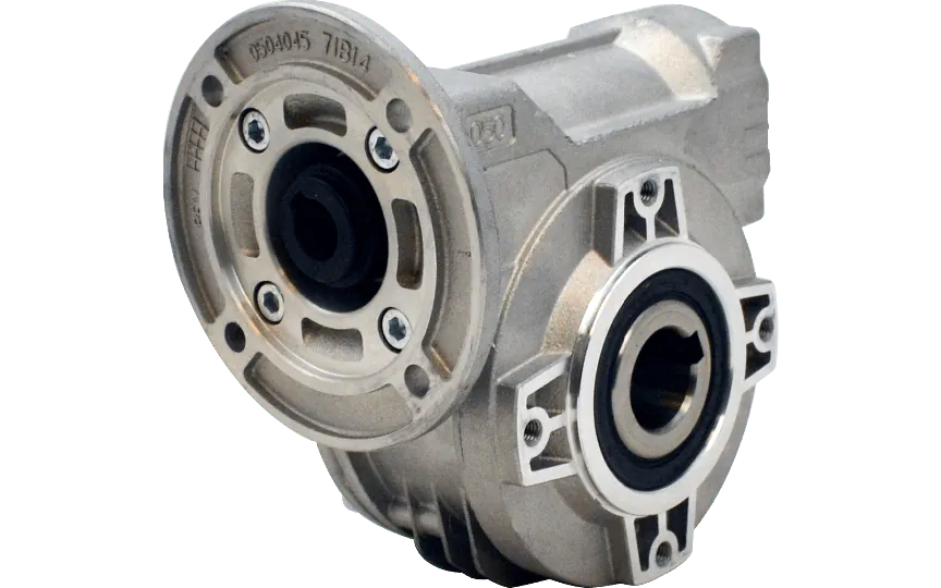 Hydro-Mec 050, snekkegear Ø25 hulaksel, 7:1, indgang 80B14, aluminium